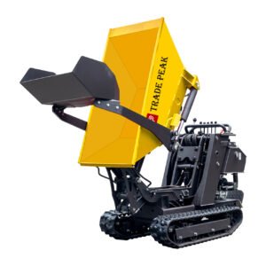 lifting dumper truck