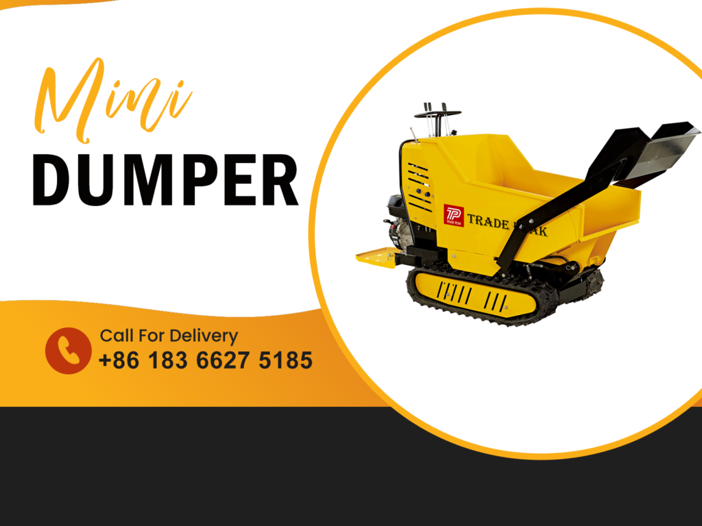 1600×1200 500H self-loading mini dumper QTP500H
