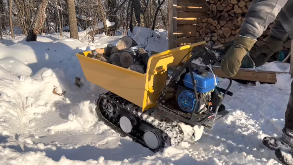 tracked wheelbarrow tracked-wheelbarrow